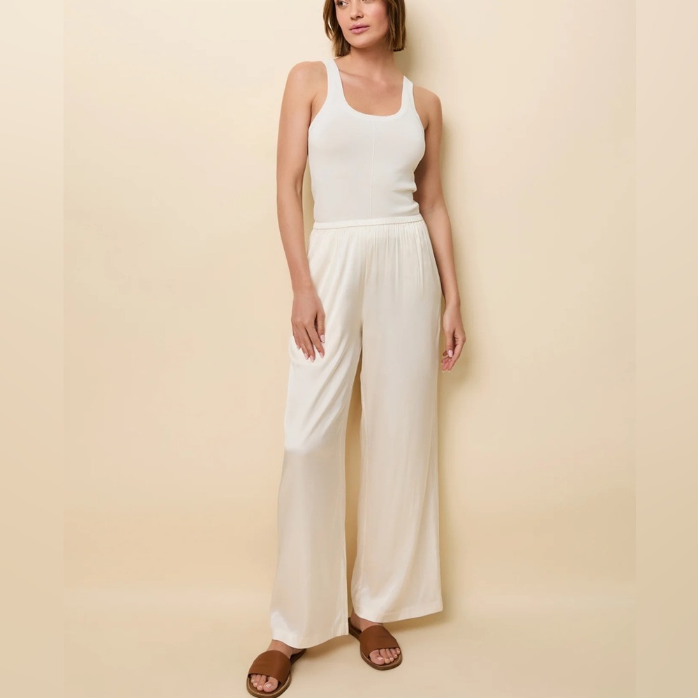 Solid & Striped NWT Women’s Monaco Satin Pant‎ Brule Pants Size Medium